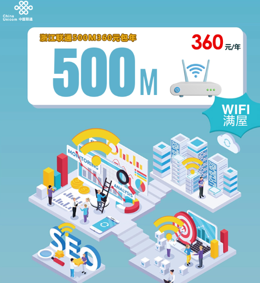 浙江人都在换这条宽带：500兆只要360元包年，师傅上门安装！