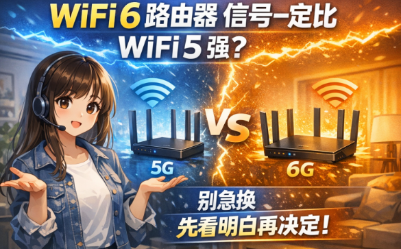 换WiFi 6路由器前先看这一篇,不然信号可能没你想的强