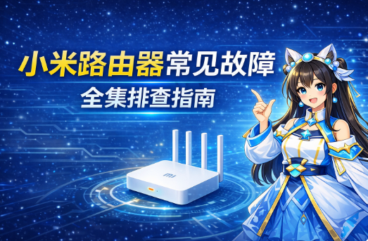 小米路由器常见故障全集排查指南