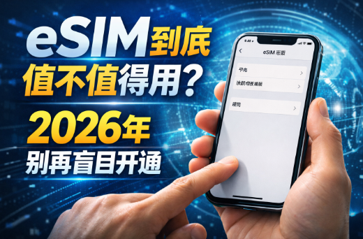 eSIM好不好用？这次讲透，别再被忽悠